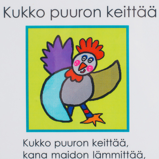 Kukko puuron keittää 2