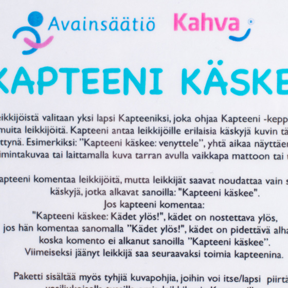 Kapteeni käskee -peli 2